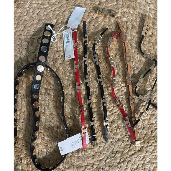 Lot of Tory Burch Single Wrap and Double Wrap Bracelets   New (For Parts Only) - Picture 1 of 5